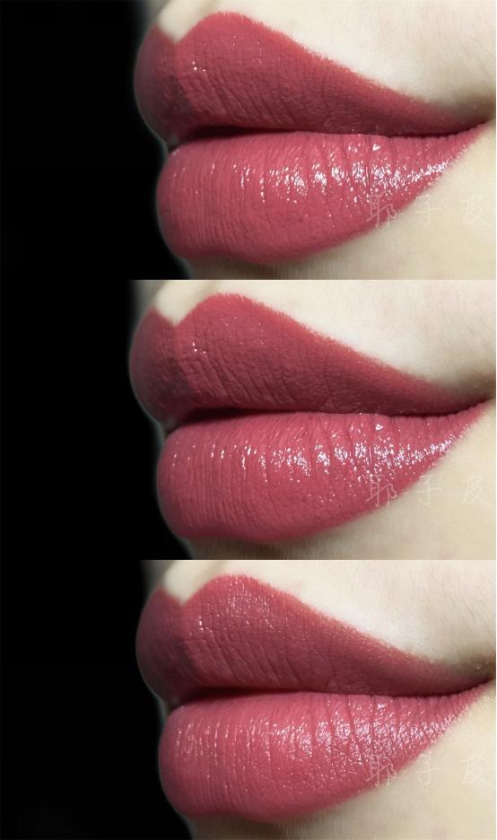 紫调豆沙色口红和红调豆沙色口红,口红试色30支豆沙色口红合集