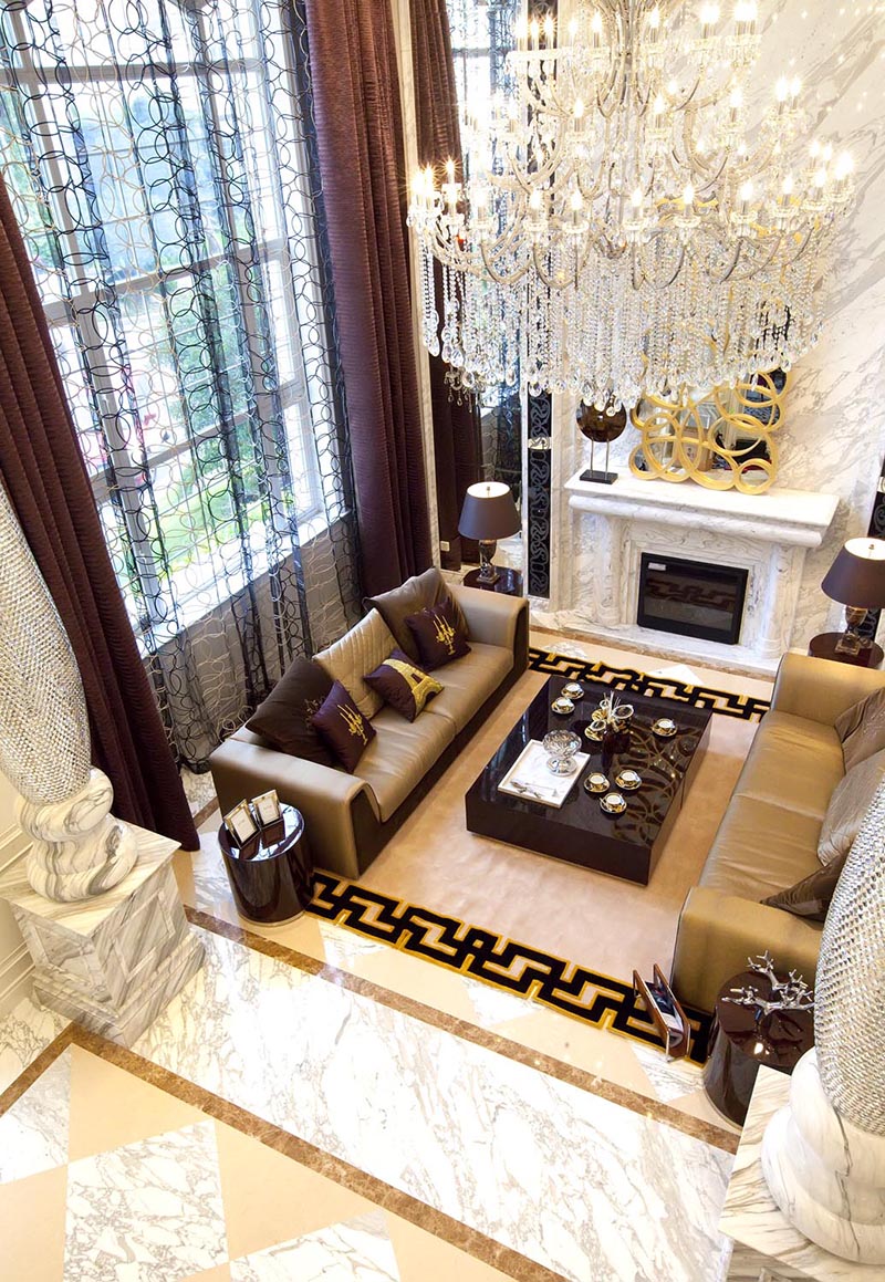 法式简欧效果图大全,最漂亮简欧实景图