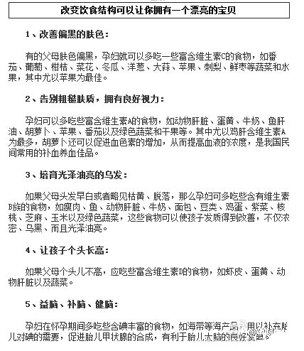 史上最全!孕妇每月补充营养元素大合集，孕期饮食禁忌切勿犯