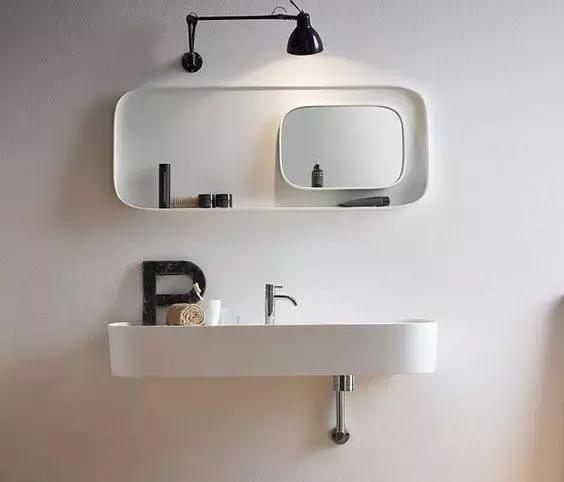 折叠小镜子高颜值极简感,又好看又能收纳的镜子