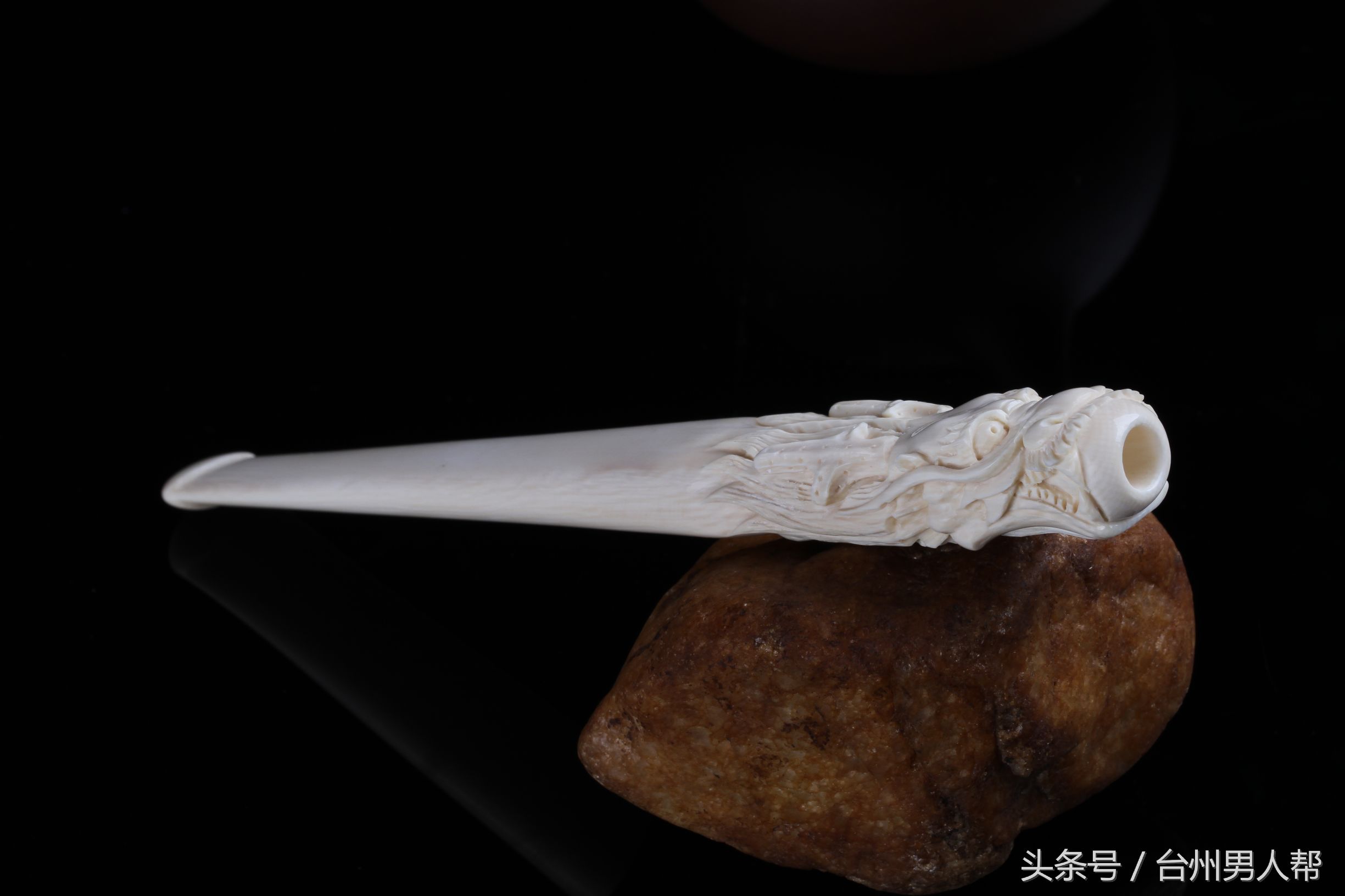 冰封数万年的猛犸象,藏传老猛犸象牙