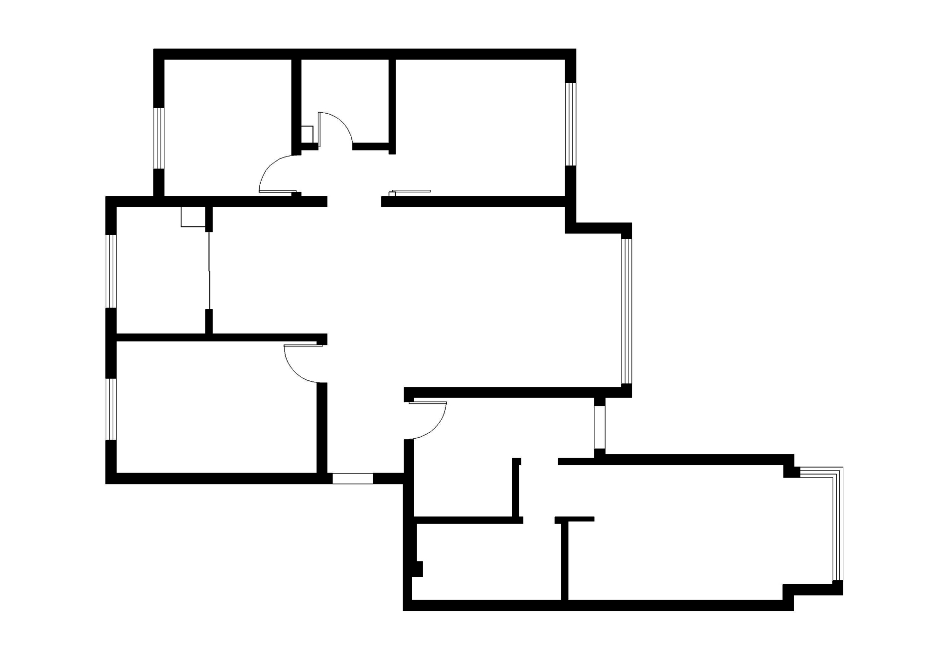 西宁小户型现代风格,西宁现代简约风装修二手房