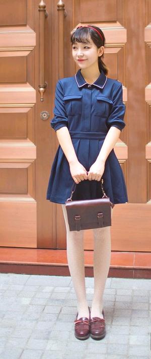 时尚秋款气质连衣裙穿搭,秋季连衣裙减龄显瘦洋气上档次