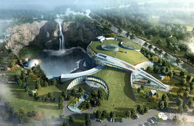 上海的深坑酒店建造过程,世界十大奇迹建筑上海深坑酒店