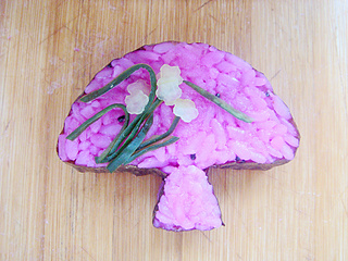 二年级学生画的寿司,寿司儿童创意画