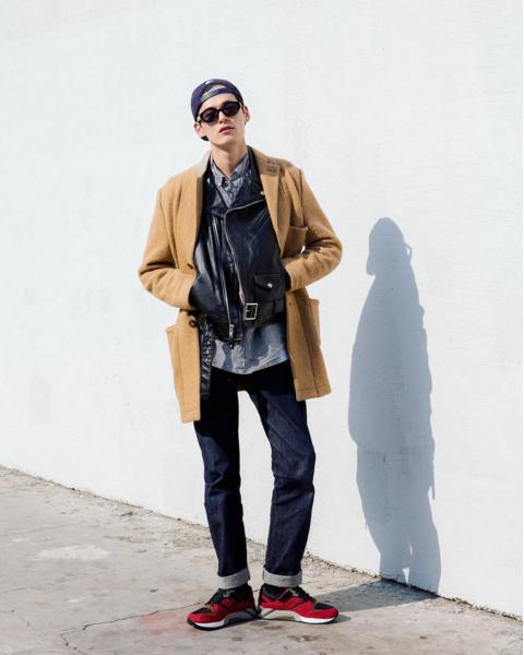 韩国街拍穿搭潮人,2021韩国男士冬季穿搭街拍