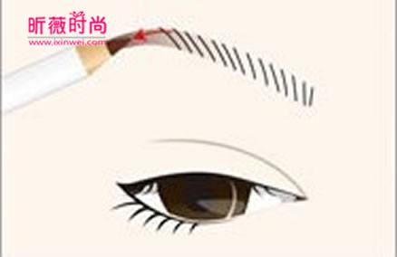 眉笔使用方法详解初学者,眉笔画眉技巧视频教程
