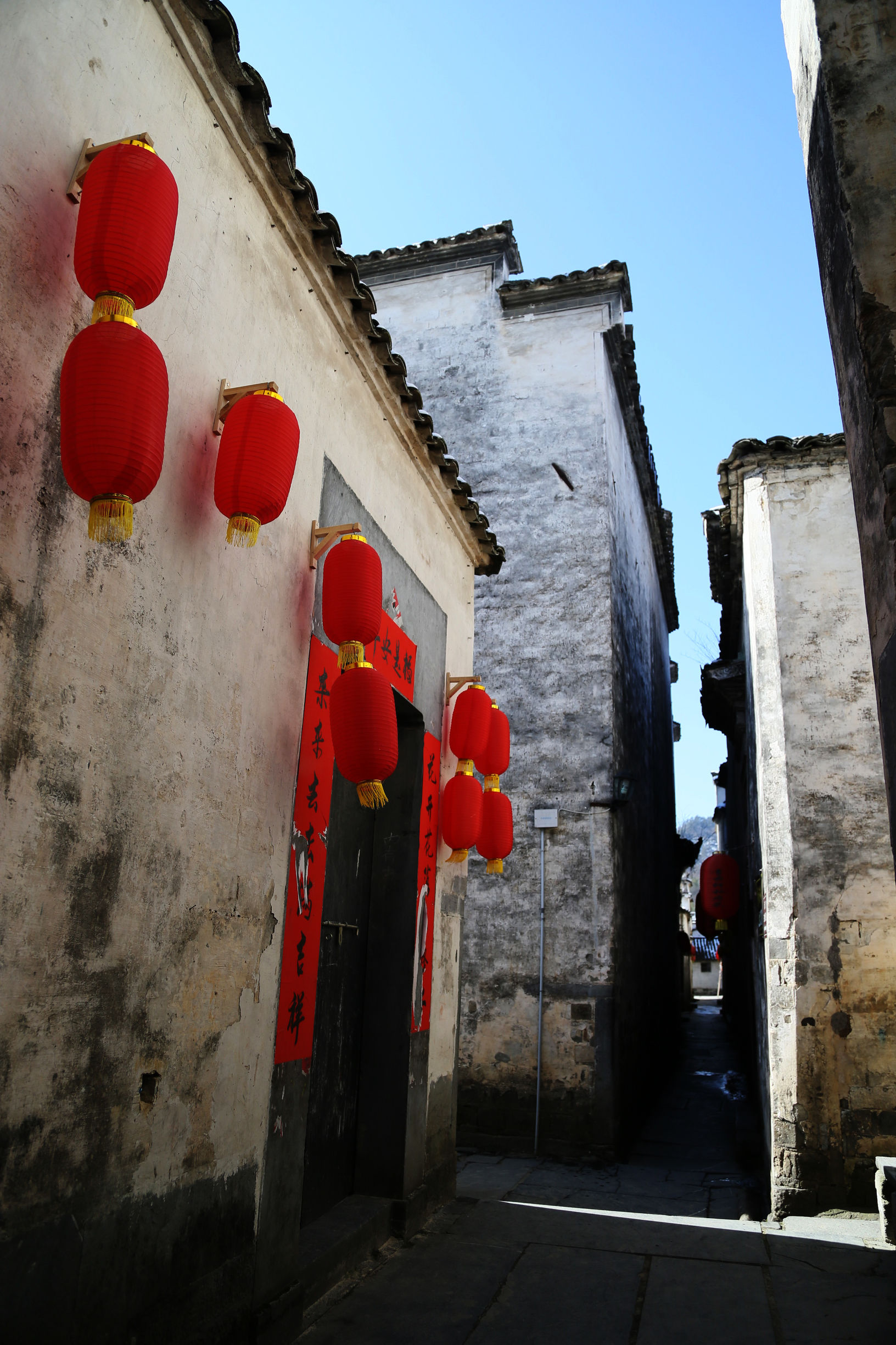 安徽风情小镇的徽州西递,梦回徽州下一句