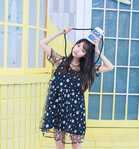 朦朦胧胧的性感和美丽，网纱裙带给你