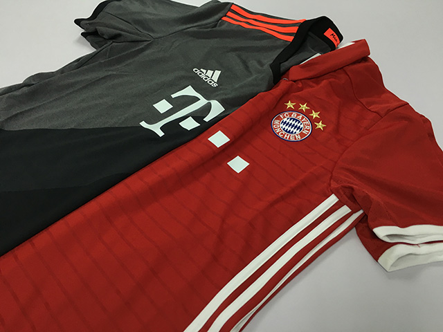 拜仁主客场球衣,拜仁16-17赛季球衣