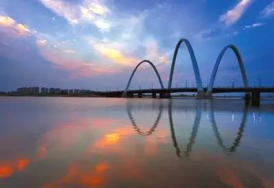 开封西湖音乐喷泉,最美西湖胜景