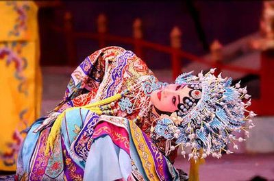 京戏版的妈妈,妈妈看京戏