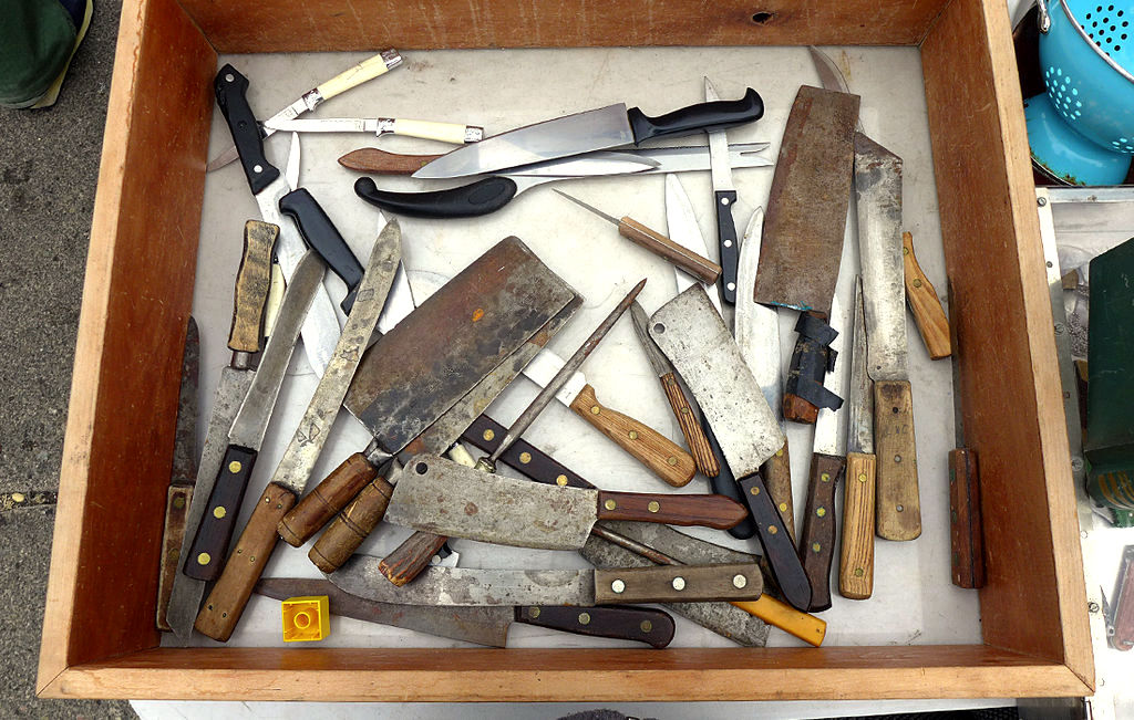 刚磨好的旧菜刀怎样才能不生锈,如何修复老旧菜刀