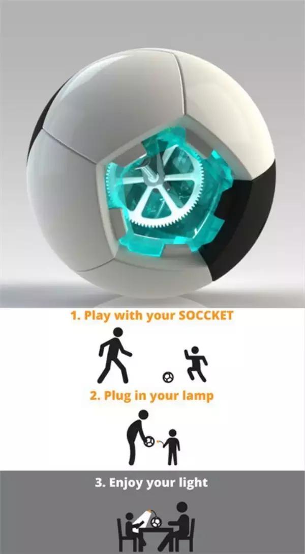 黑人学霸姑娘众筹10万美金为非洲儿童制作发光足球