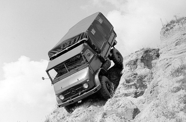 乌尼莫克六驱越野车,用军