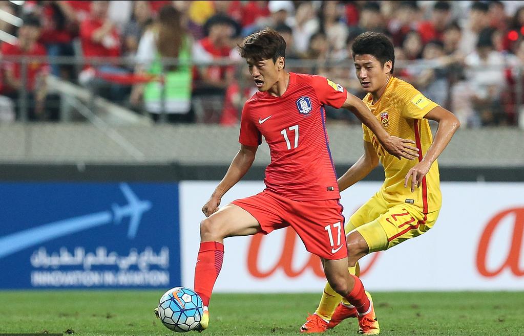 国足亚运队1-0击败韩国进球图片,u20亚洲杯国足vs韩国全场回放