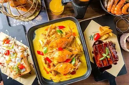 异域|中国首家无餐具的美式水货餐厅,就用你的双手大快朵颐