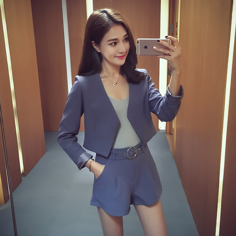 阔腿裤套装优雅,最流行的阔腿裤套装