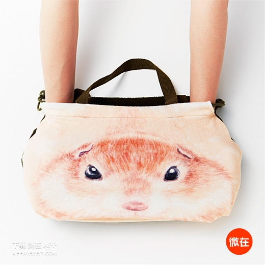 这个超治愈的仓鼠手包，让人不舍得花钱了！
