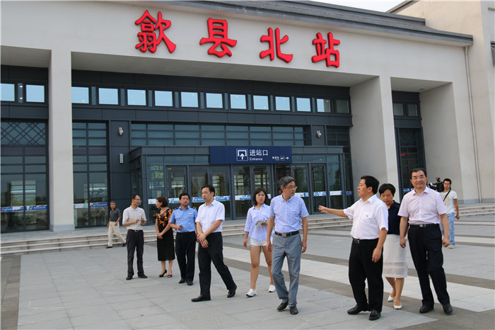 县委书记带队督导文明创建工作,周勇调研新城集团