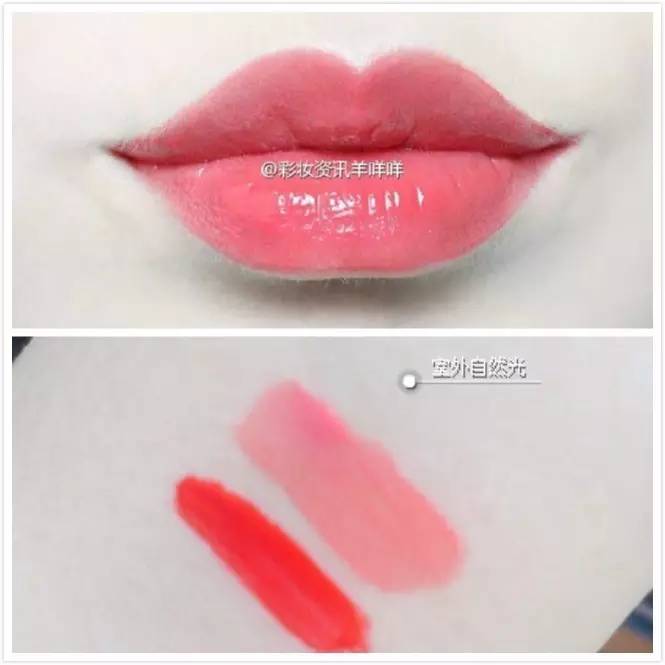 贝微微同款口红色号,真人贝微微