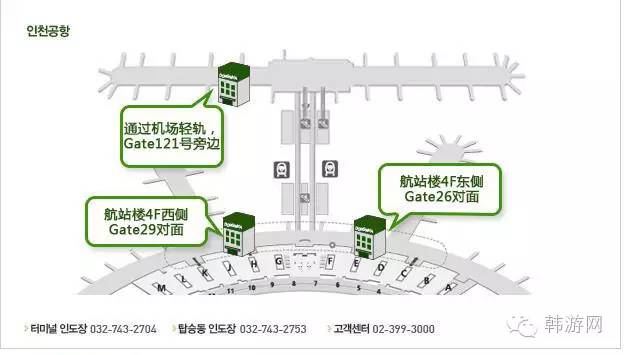 韩国仁川机场免税店取货处,韩国免税店取货流程