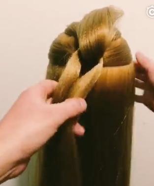 甜美编发发型教程图解,手残党短发超简单编发教程