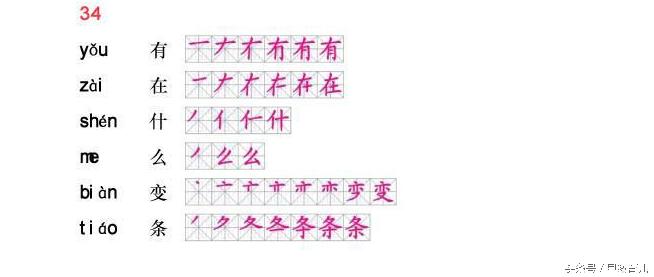 贝的故事的生字笔顺,生字笔顺怎么读