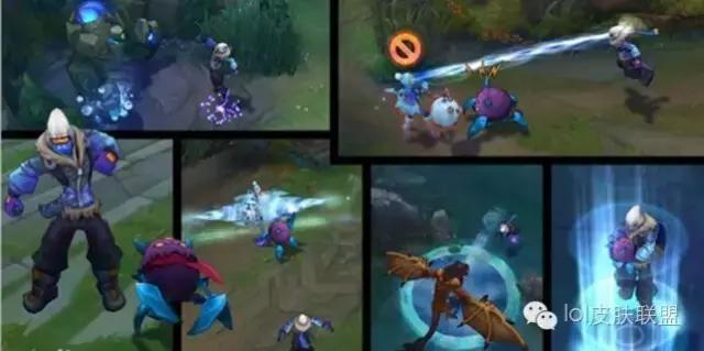 蒙多冰雪节皮肤特效,冰雪节皮肤特效