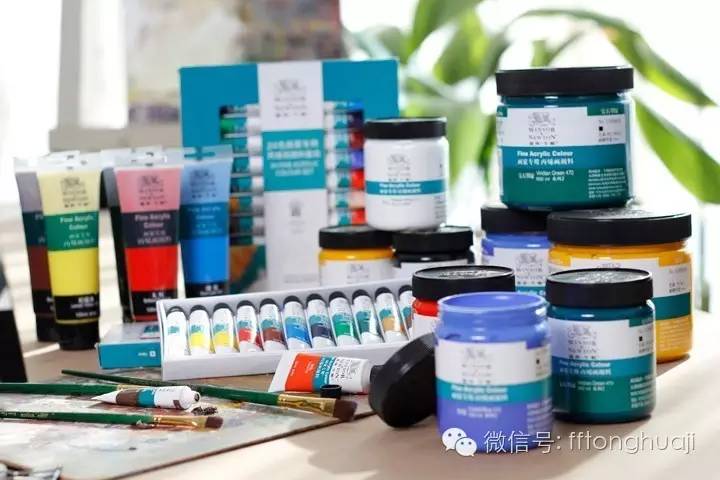 儿童画画适合的画笔,儿童绘画颜料画教程简单