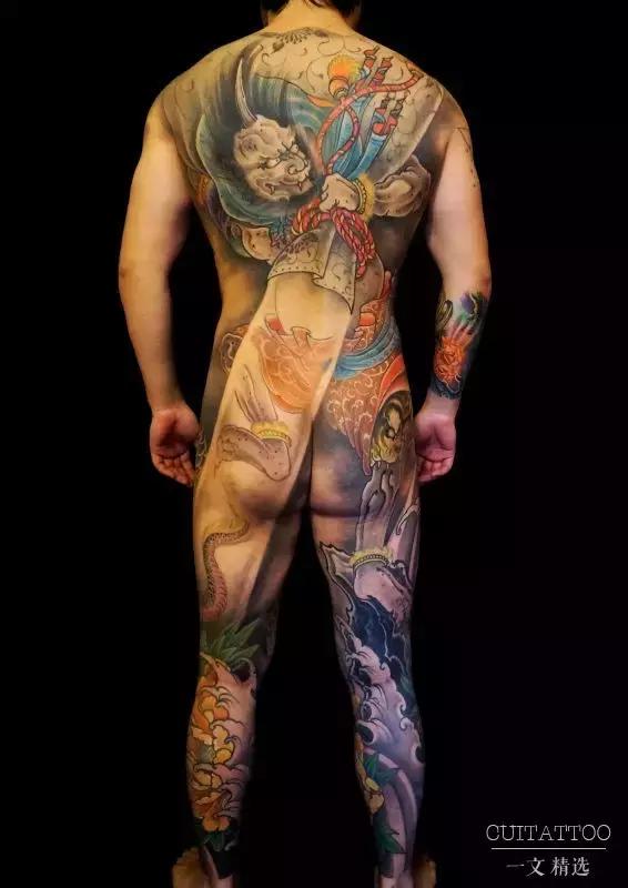 刘文龙纹身,中国古文字纹身图案手稿
