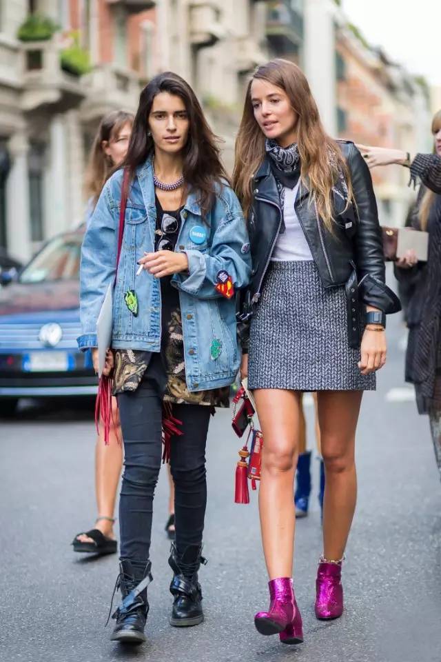 比较潮流好看的牛仔外套,牛仔外套时髦