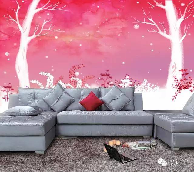 墙纸贴在墙上用什么装饰,墙纸哪种贴墙上最好看