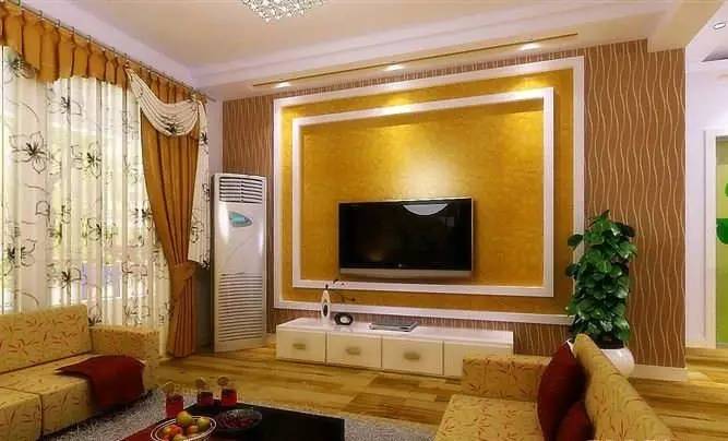 简单实用大面积电视背景墙,不踩坑的电视背景墙