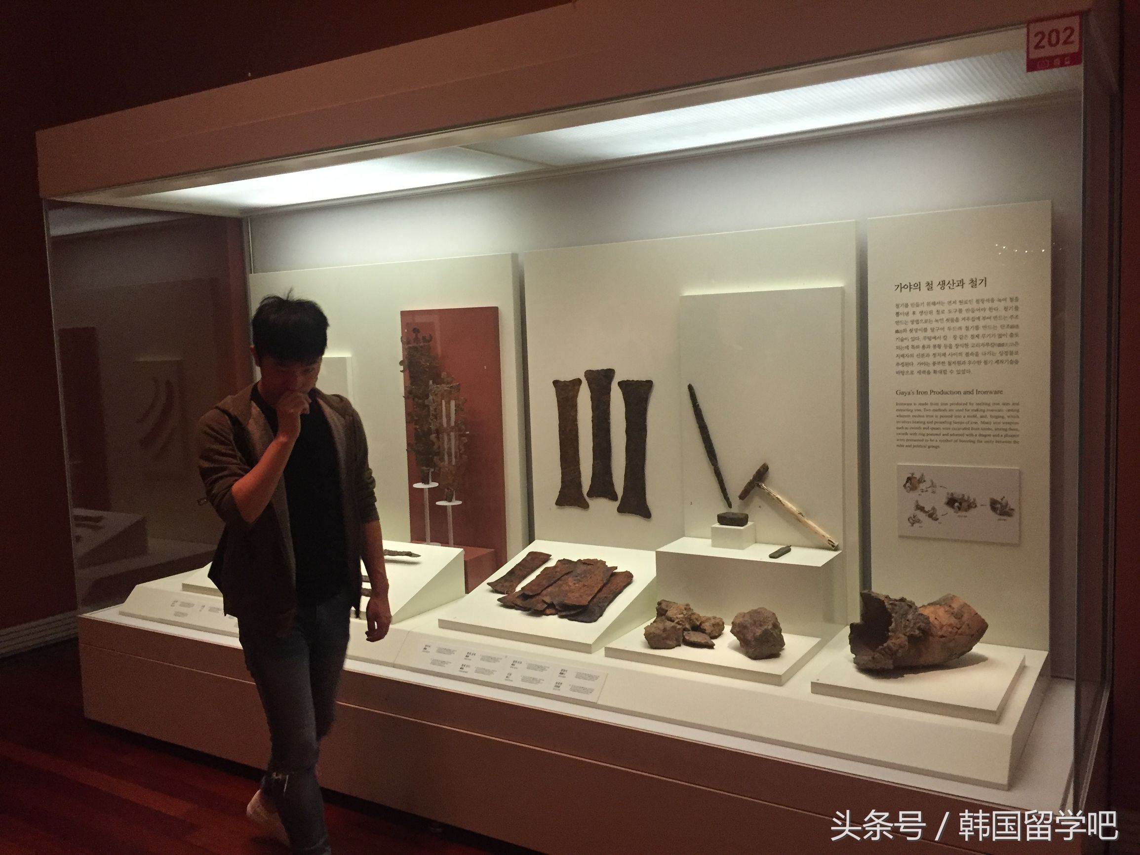 老教授带学生去山洞找文物,韩国教授来到中国博物馆