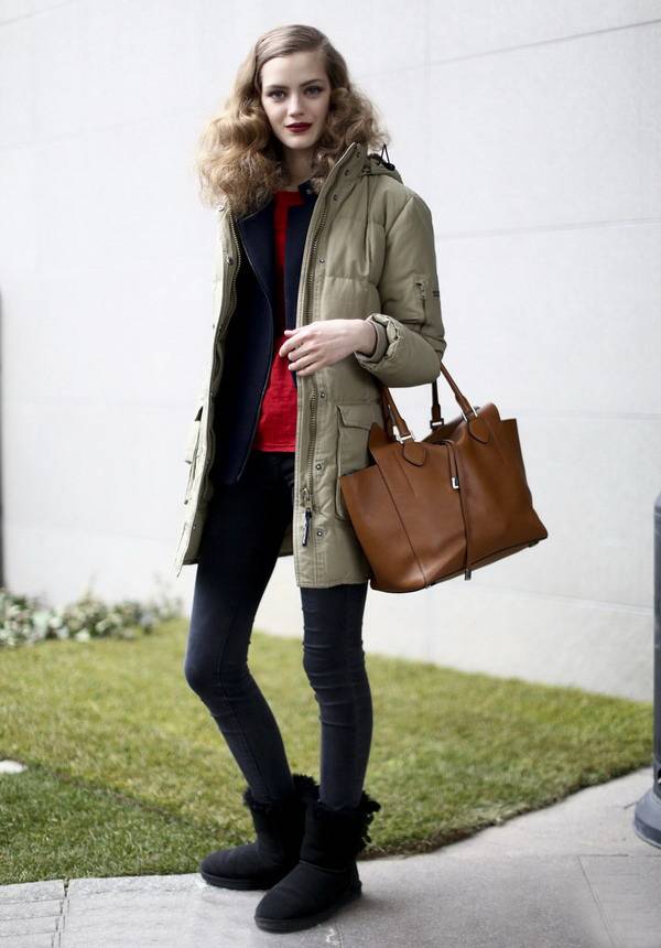 适合小个子冬天穿的雪地靴,腿短穿马丁靴还是雪地靴