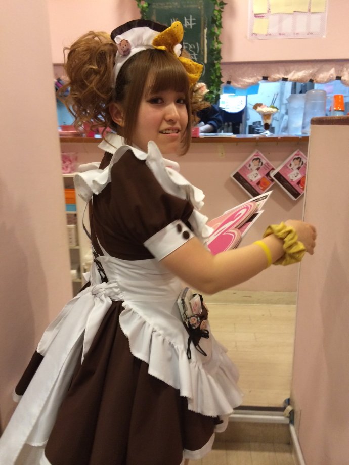 日本为什么流行女仆咖啡店,东京女仆咖啡店