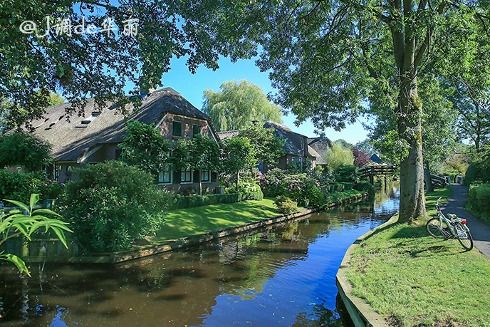 欧洲最美水乡荷兰羊角村,荷兰羊角村美丽的童话世界