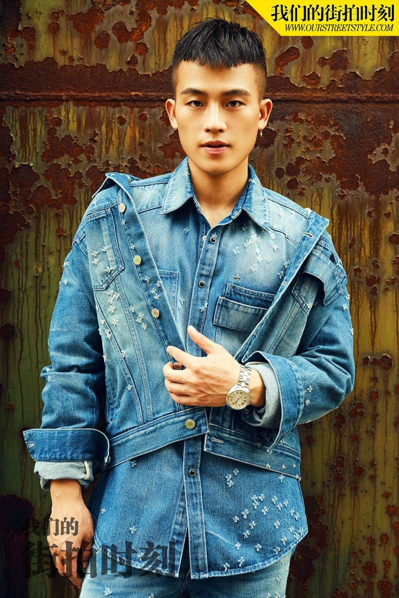 街拍时尚大方显年轻气息,王珞丹街拍