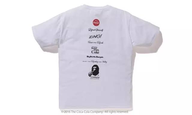 bapex可口可乐,bape可口可乐棒球服