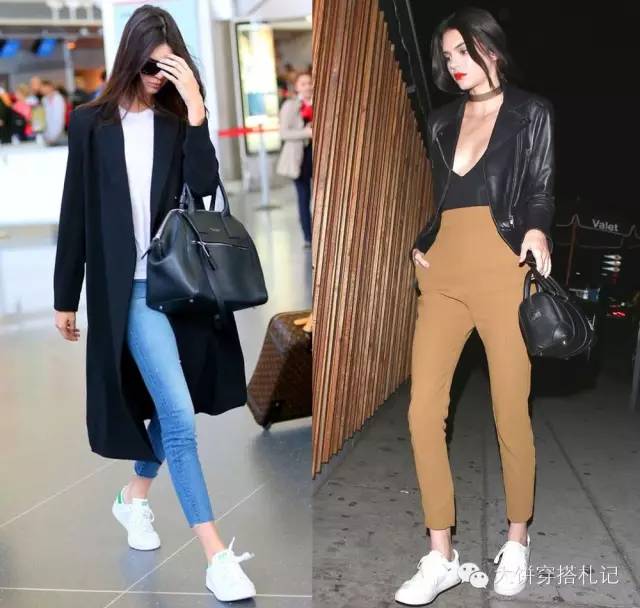 肯豆穿一字鞋 (肯豆穿玫粉色鞋)