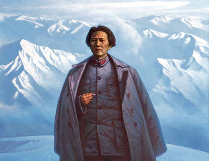 壮怀激烈的毛*东泽**长征诗词