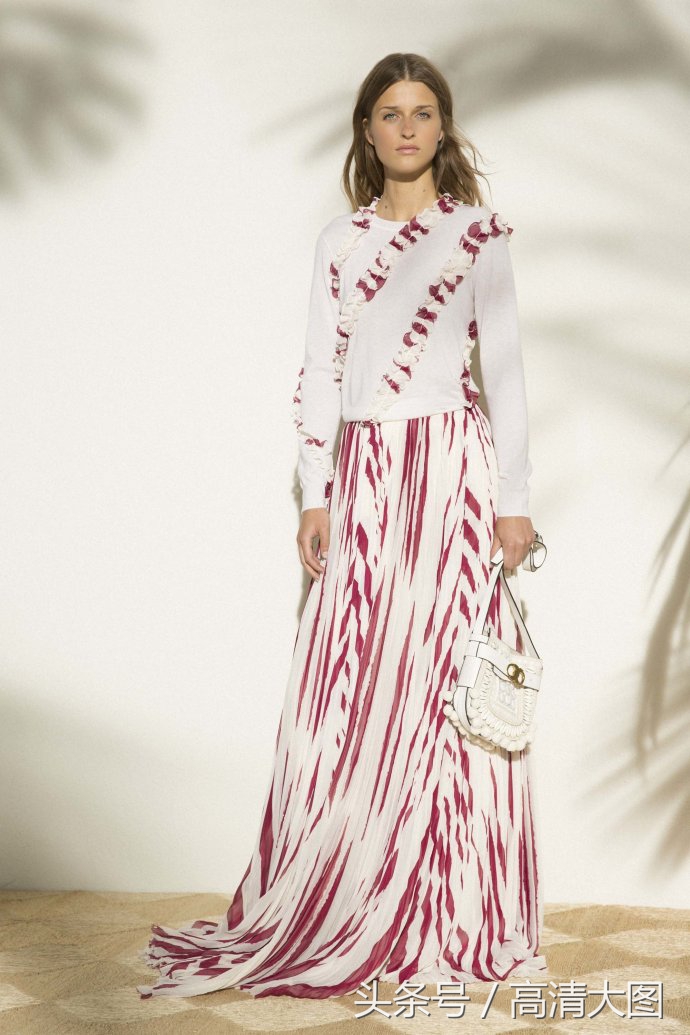 刘诗诗toryburch,刘诗诗巴黎时装周衣服