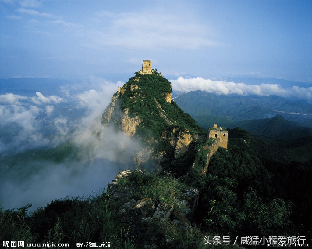 司马台长城和金山岭长城交界处,司马台长城与慕田峪长城