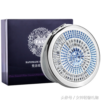 结婚纪念日礼物推荐送老婆金首饰,七夕礼物送老婆化妆镜实用