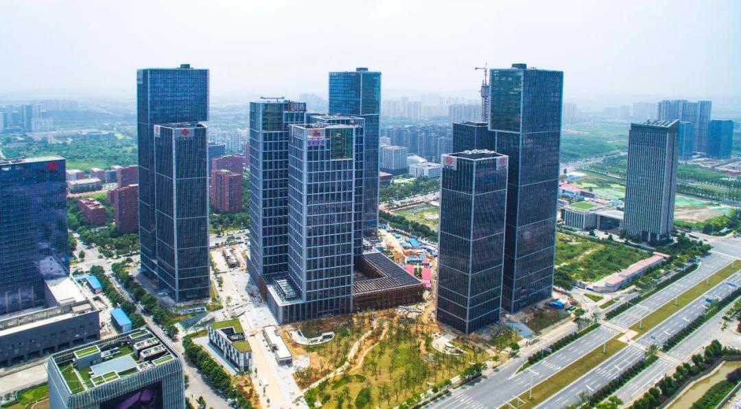 南京金融城三期最高建筑,南京金融城二期最高楼航拍