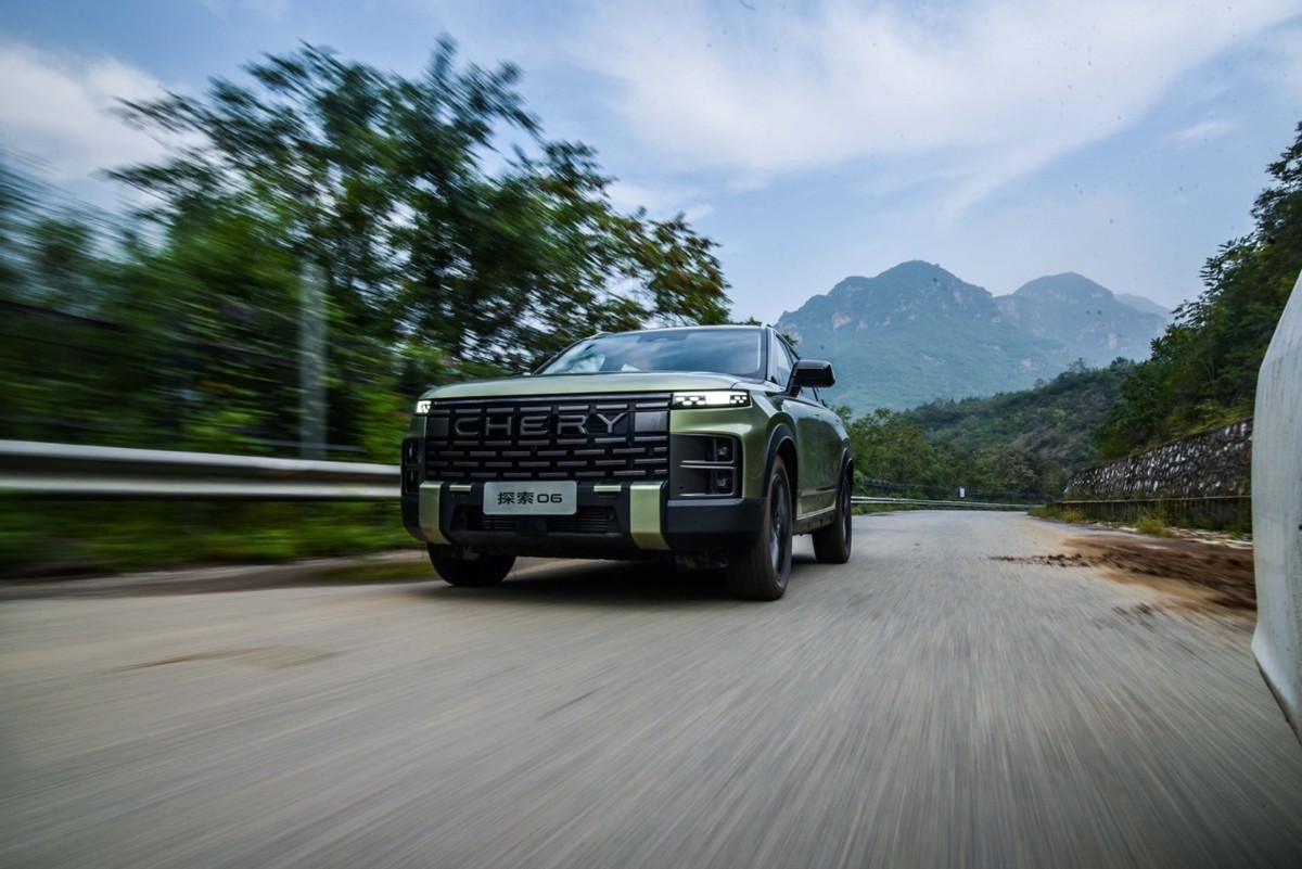 试驾奇瑞探索06,奇瑞探索06硬派套件