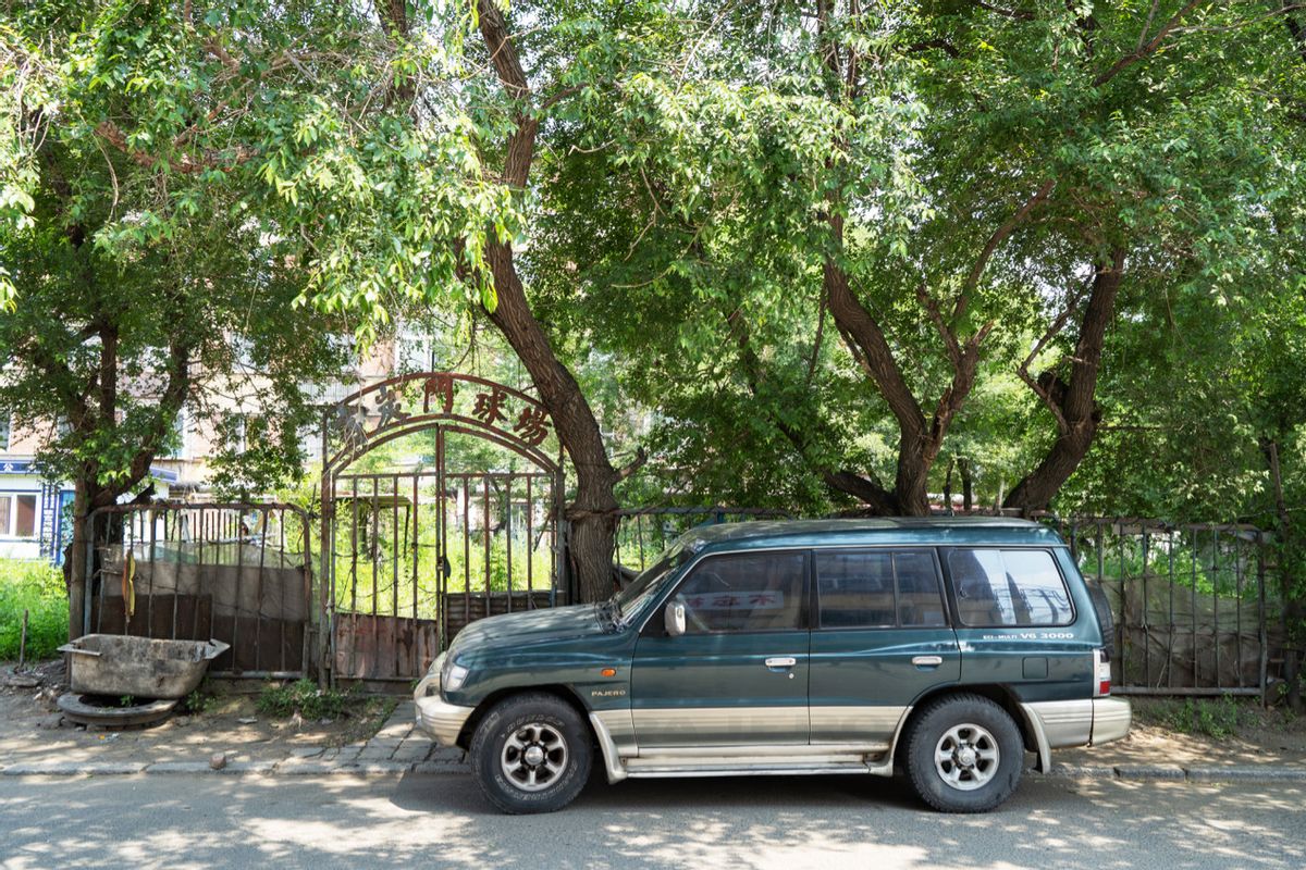 二手手动山猫帕杰罗v33,山猫帕杰罗v33漂移