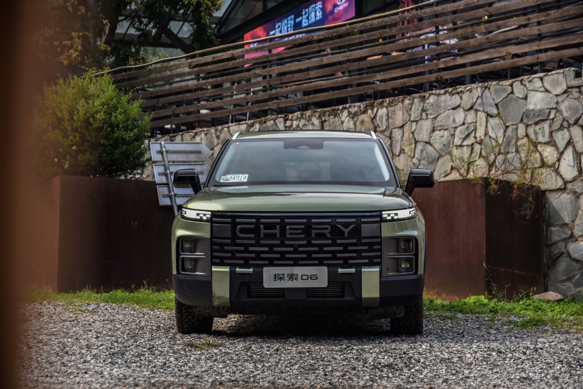 试驾奇瑞探索06,奇瑞探索06硬派套件