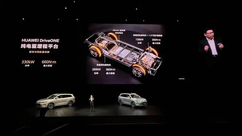 aito问界新款m7车身结构,问界m7后驱plus6座版和智驾max6座